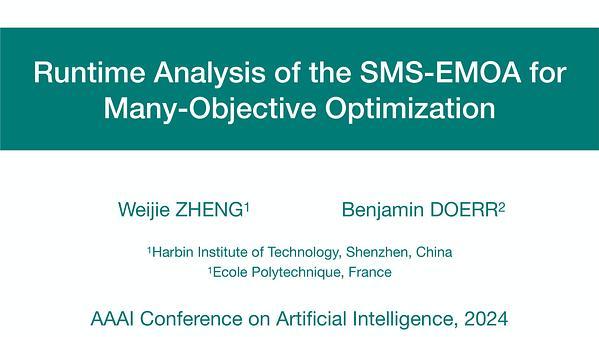 Runtime Analysis of the SMS-EMOA for Many-Objective Optimization