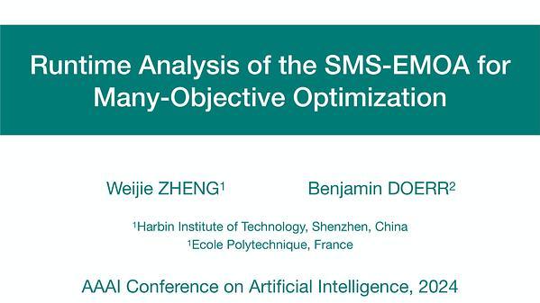 Runtime Analysis of the SMS-EMOA for Many-Objective Optimization