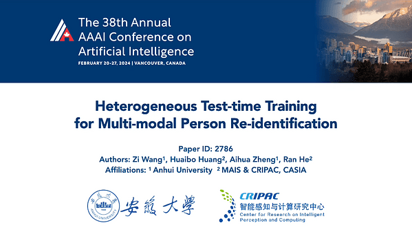 Heterogeneous Test-Time Training for Multi-Modal Person Re-identification