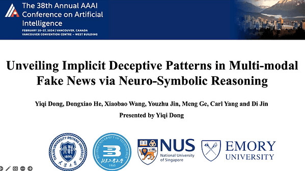 Unveiling Implicit Deceptive Patterns in Multi-Modal Fake News via Neuro-Symbolic Reasoning