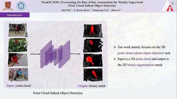 WeakPCSOD: Overcoming the Bias of Box Annotations for Weakly Supervised Point Cloud Salient Object Detection | VIDEO