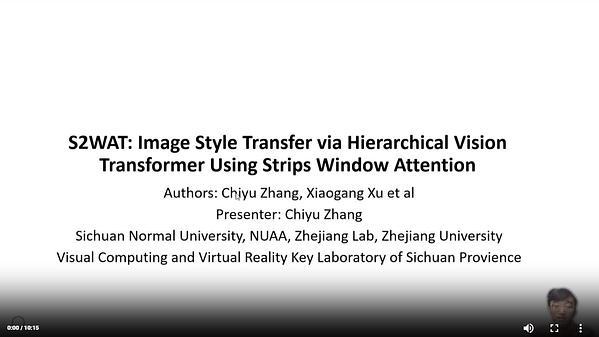 S2WAT: Image Style Transfer via Hierarchical Vision Transformer Using Strips Window Attention