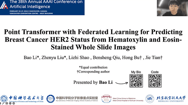 Point Transformer with Federated Learning for Predicting Breast Cancer HER2 Status from Hematoxylin and Eosin-Stained Whole Slide Images