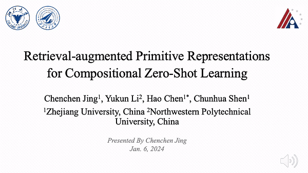 Retrieval-Augmented Primitive Representations for Compositional Zero-Shot Learning | VIDEO