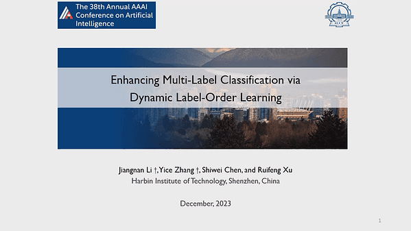 Enhancing Multi-Label Classification via Dynamic Label-Order Learning