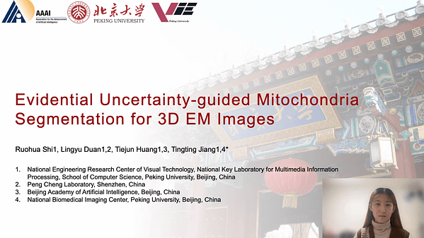 Evidential Uncertainty-Guided Mitochondria Segmentation for 3D EM Images