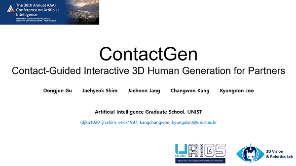 ContactGen: Contact-Guided Interactive 3D Human Generation for Partners