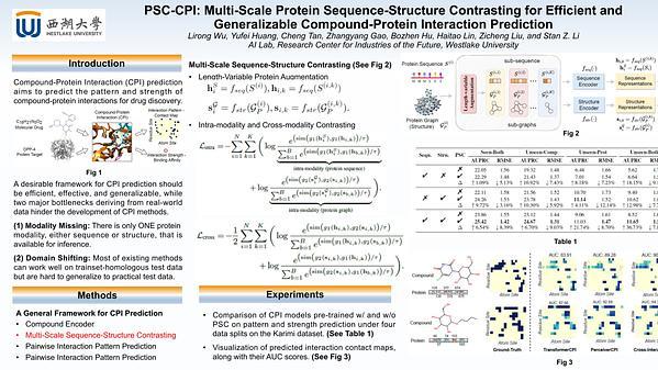 PSC-CPI: Multi-Scale Protein Sequence-Structure Contrasting for Efficient and Generalizable Compound-Protein Interaction Prediction