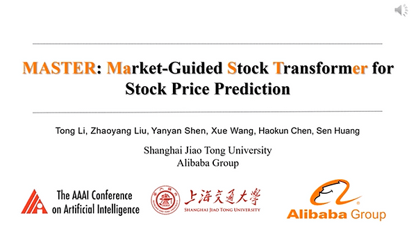 MASTER: Market-Guided Stock Transformer for Stock Price Forecasting