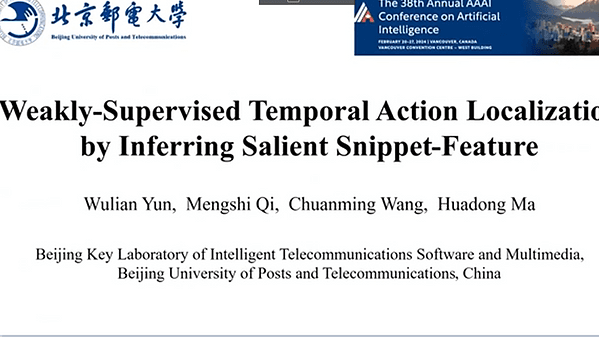 Weakly-Supervised Temporal Action Localization by Inferring Salient Snippet-Feature | VIDEO