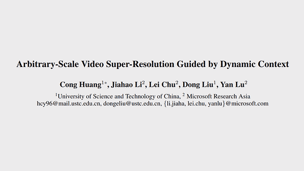 Arbitrary-Scale Video Super-resolution Guided by Dynamic Context