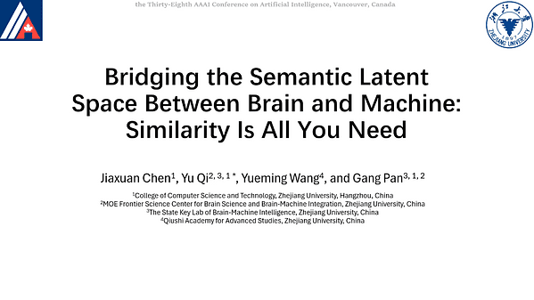 Bridging the Semantic Latent Space between Brain and Machine: Similarity Is All You Need