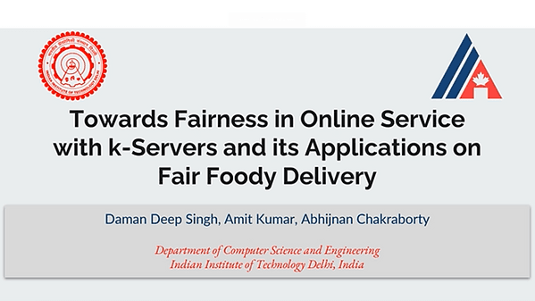 Towards Fairness in Online Service with K Servers and Its Applicaitons in Fair Food Delivery