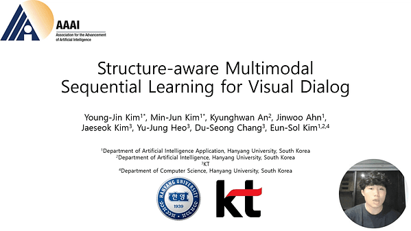 Structure-Aware Multimodal Sequential Learning for Visual Dialog | VIDEO
