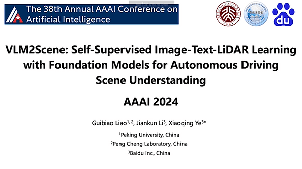 VLM2Scene: Self-Supervised Image-Text-LiDAR Learning with Foundation Models for Autonomous Driving Scene Understanding