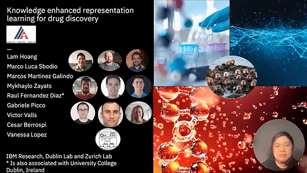 Knowledge Enhanced Representation Learning for Drug Discovery