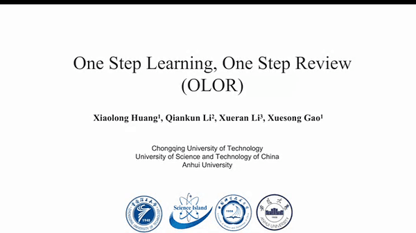 One Step Learning, One Step Review | VIDEO