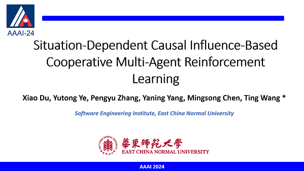 Situation-Dependent Causal Influence-Based Cooperative Multi-Agent Reinforcement Learning