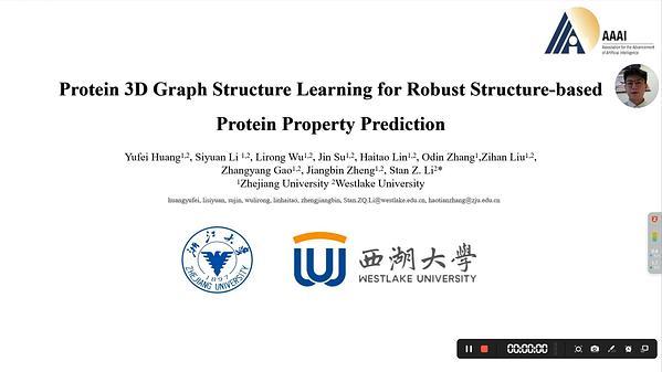 Protein 3D Graph Structure Learning for Robust Structure-Based Protein Property Prediction