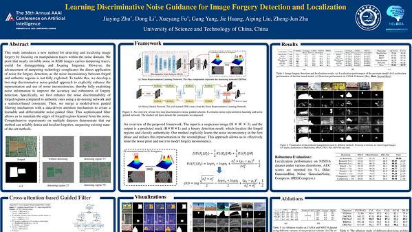 Learning Discriminative Noise Guidance for Image Forgery Detection and Localization