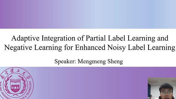 Adaptive Integration of Partial Label Learning and Negative Learning for Enhanced Noisy Label Learning