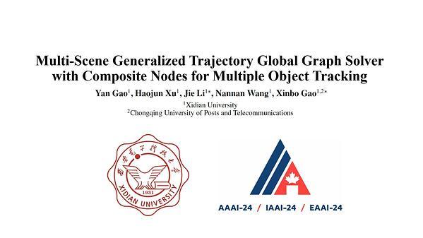 Multi-Scene Generalized Trajectory Global Graph Solver with Composite Nodes for Multiple Object Tracking