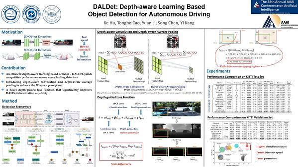 DALDet: Depth-Aware Learning Based Object Detection for Autonomous Driving