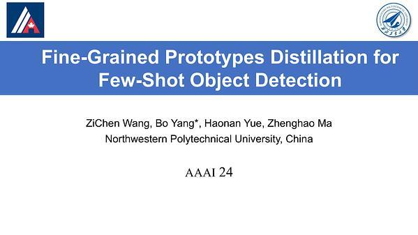 Fine-Grained Prototypes Distillation for Few-Shot Object Detection