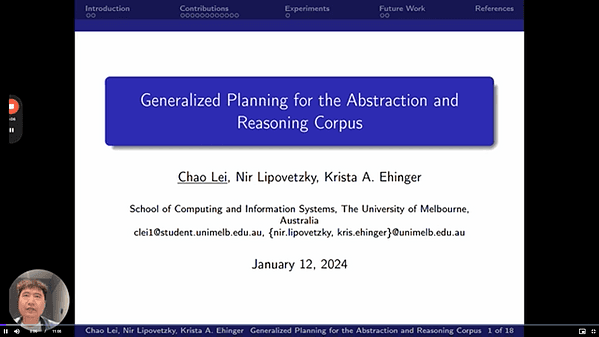 Generalized Planning for the Abstraction and Reasoning Corpus | VIDEO