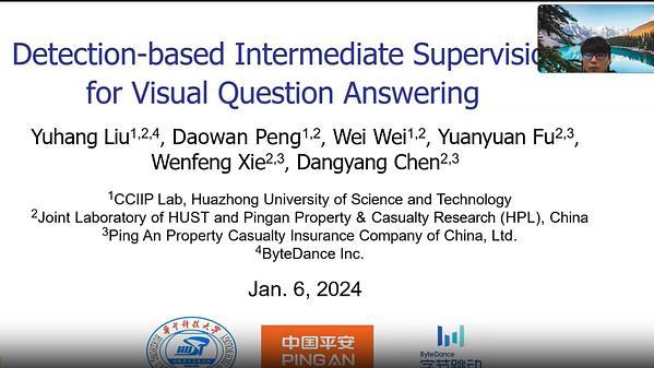 Detection-Based Intermediate Supervision for Visual Question Answering