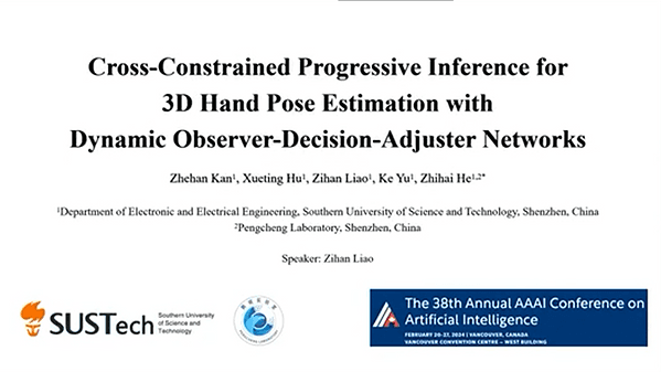 Cross-Constrained Progressive Inference for 3D Hand Pose Estimation