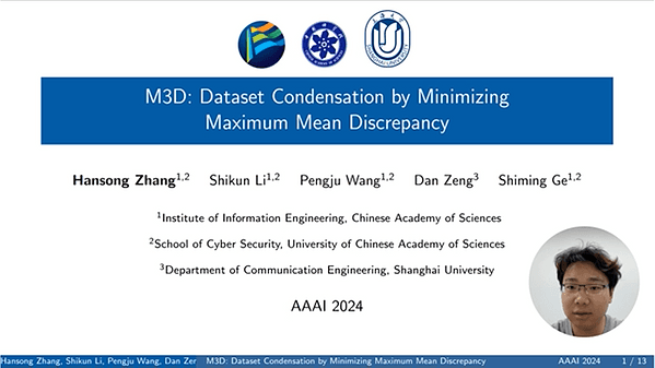 M3D: Dataset Condensation by Minimizing Maximum Mean Discrepancy