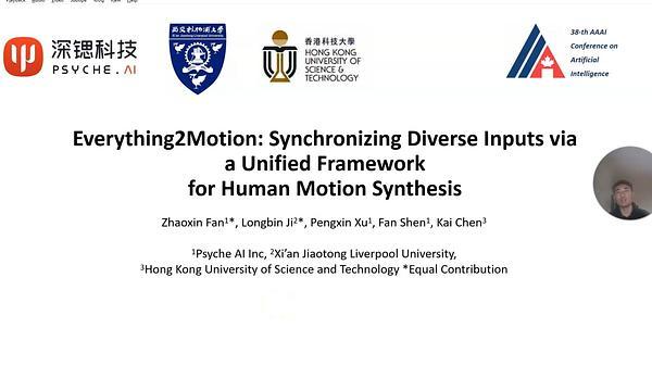 Everything2Motion: Synchronizing Diverse Inputs via a Unified Framework for Human Motion Synthesis