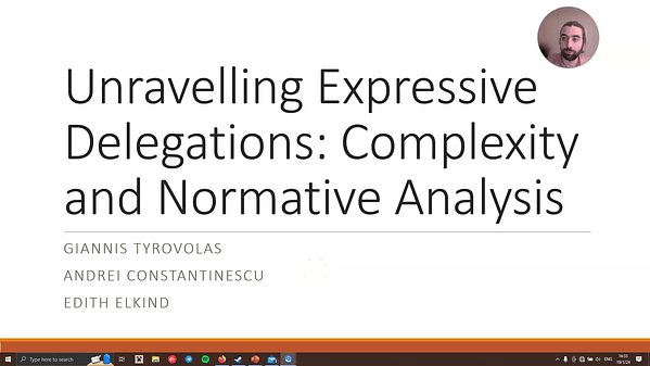 Unravelling Expressive Delegations: Complexity and Normative Analysis