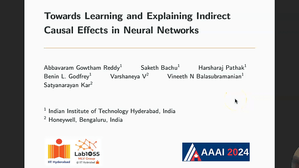 Towards Learning and Explaining Indirect Causal Effects in Neural Networks