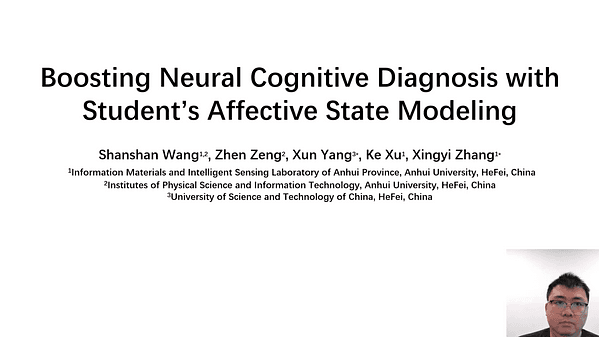 Boosting Neural Cognitive Diagnosis with Student’s Affective State Modeling