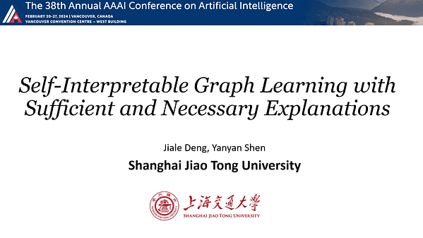 Self-Interpretable Graph Learning with Sufficient and Necessary Explanations