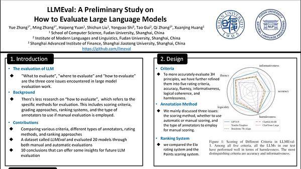 LLMEval: A Preliminary Study on How to Evaluate Large Language Models