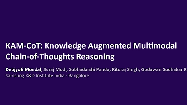 KAM-CoT: Knowledge Augmented Multimodal Chain-of-Thoughts Reasoning