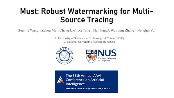 MuST: Robust Image Watermarking for Multi-Source Tracing