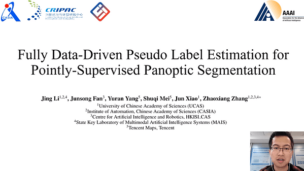 Fully Data-Driven Pseudo Label Estimation for Pointly-Supervised Panoptic Segmentation | VIDEO