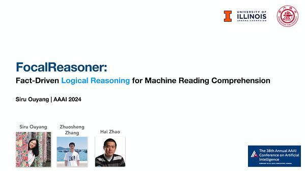 Fact-Driven Logical Reasoning for Machine Reading Comprehension