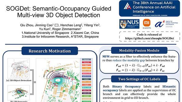 SOGDet: Semantic-Occupancy Guided Multi-View 3D Object Detection