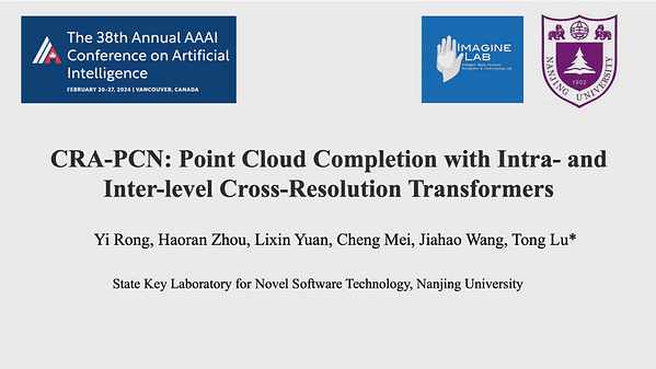 CRA-PCN: Point Cloud Completion with Intra- and Inter-level Cross-Resolution Transformers