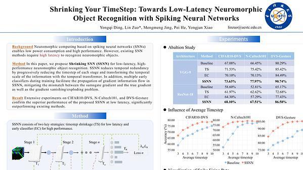 Shrinking Your TimeStep: Towards Low-Latency Neuromorphic Object Recognition with Spiking Neural Networks