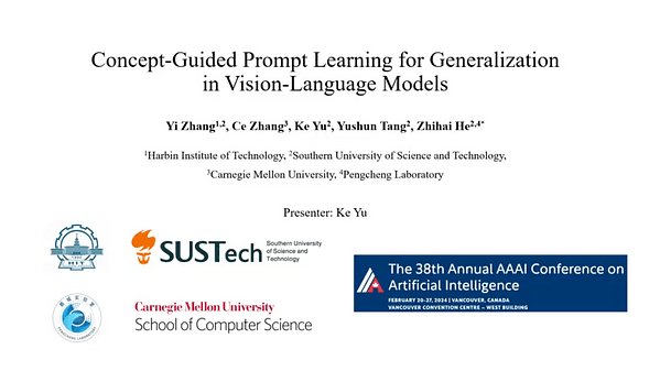 Concept-Guided Prompt Learning for Generalization in Vision-Language Models