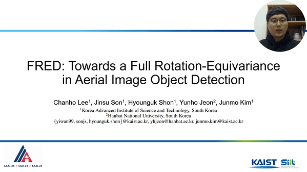 FRED: Towards a Full Rotation-Equivariance in Aerial Image Object Detection | VIDEO