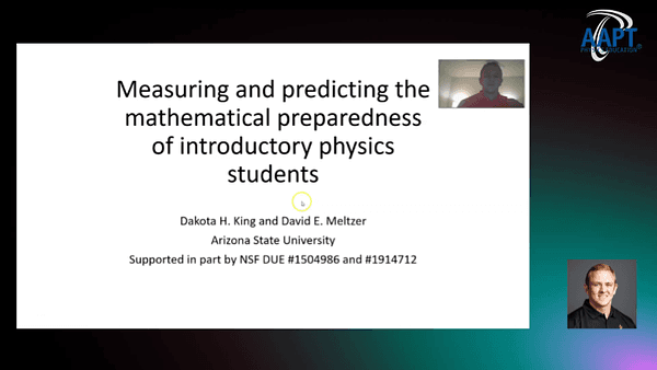 Measuring and predicting the mathematical preparedness of introductory physics students