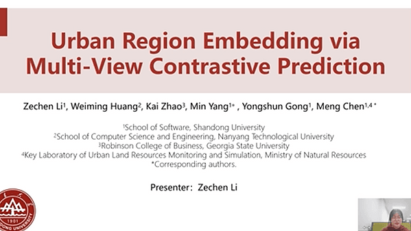 Urban Region Embedding via Multi-View Contrastive Prediction