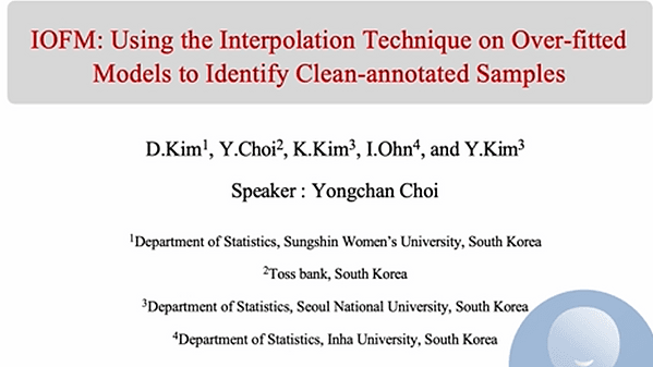 IOFM: Using the Interpolation Technique on the Over-Fitted Models to Identify Clean-Annotated Samples